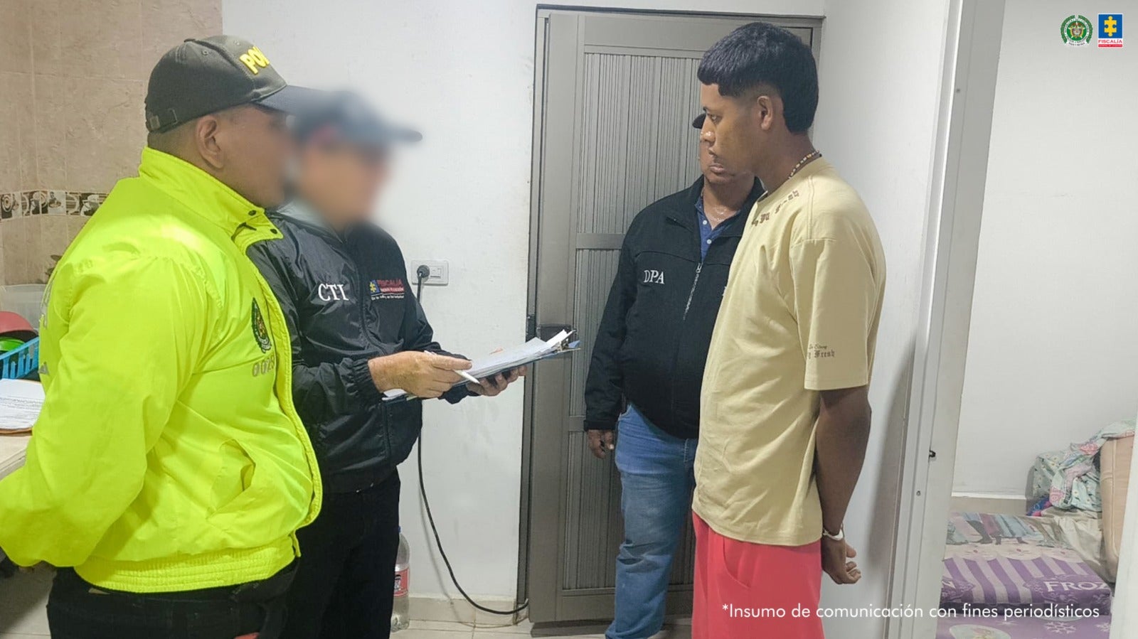Se escondía en Medellín presunto implicado en el asesinato y desmembramiento de un italiano engañado por app de citas en abril