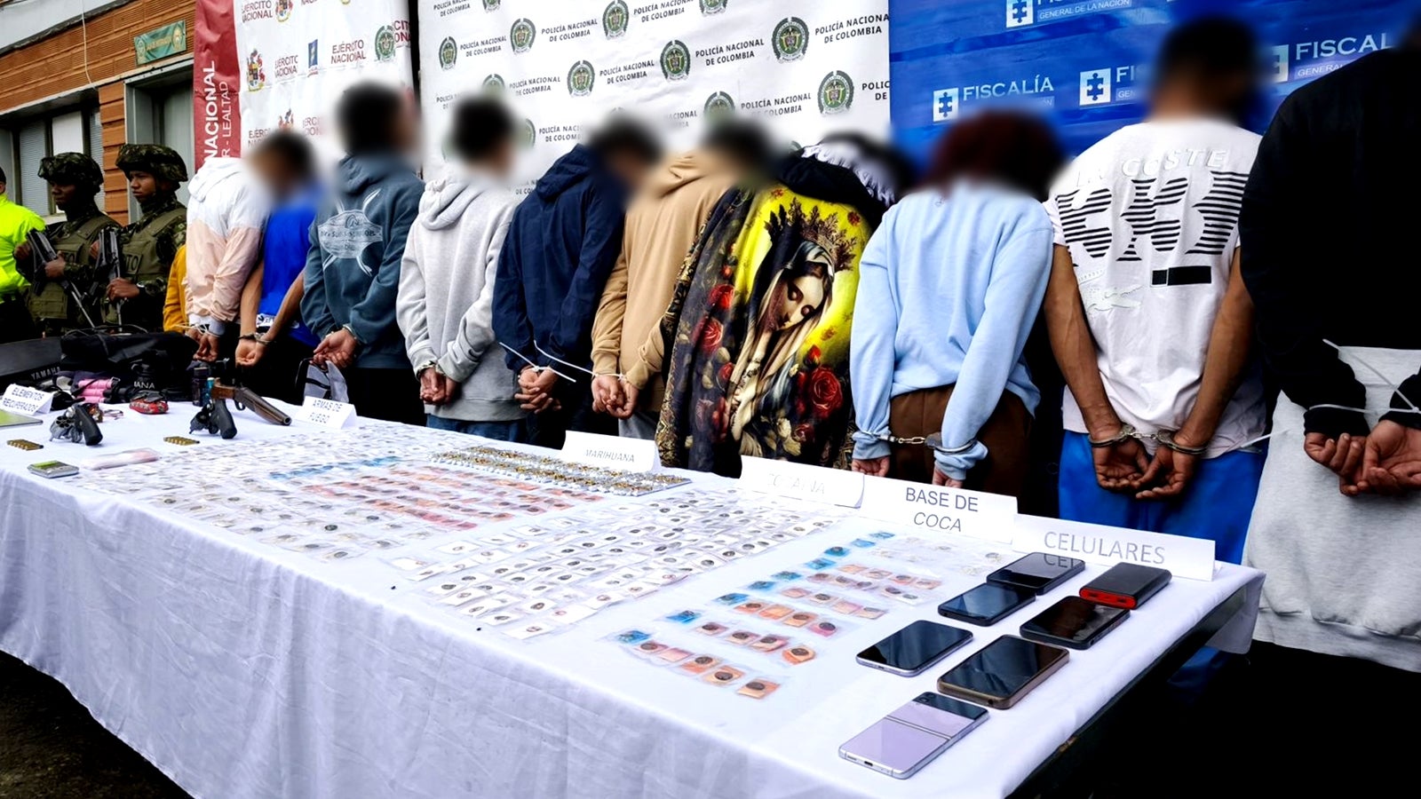 Esclarecen ocho homicidios en ofensiva contra el Clan del Golfo y “El Mesa” en Antioquia y Bogotá