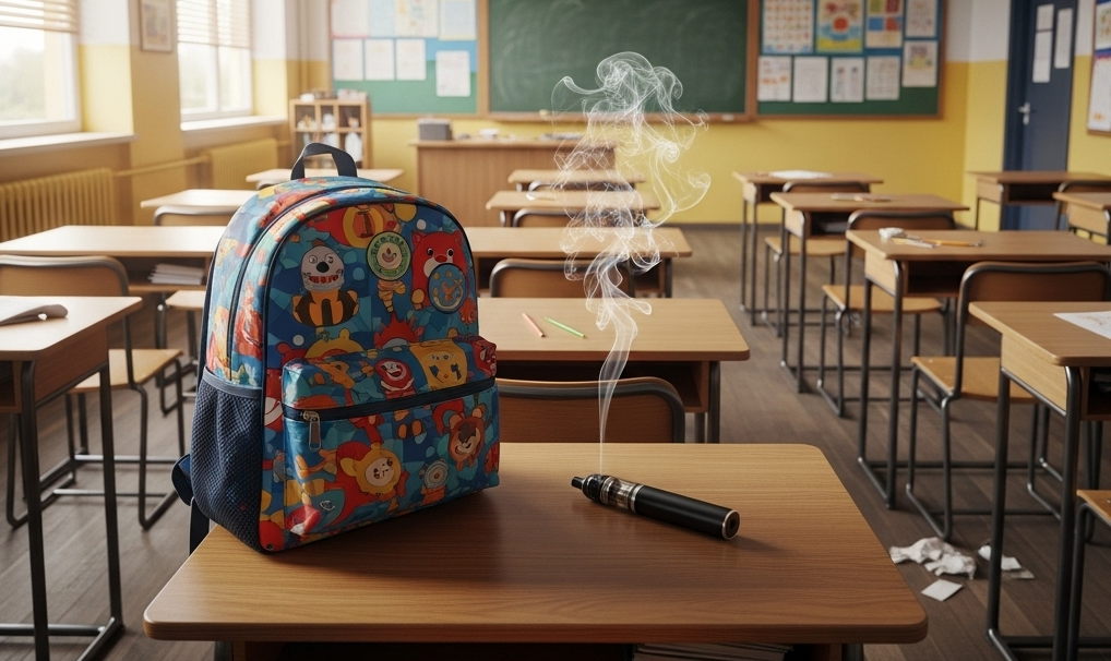 Vapeadores en colegios