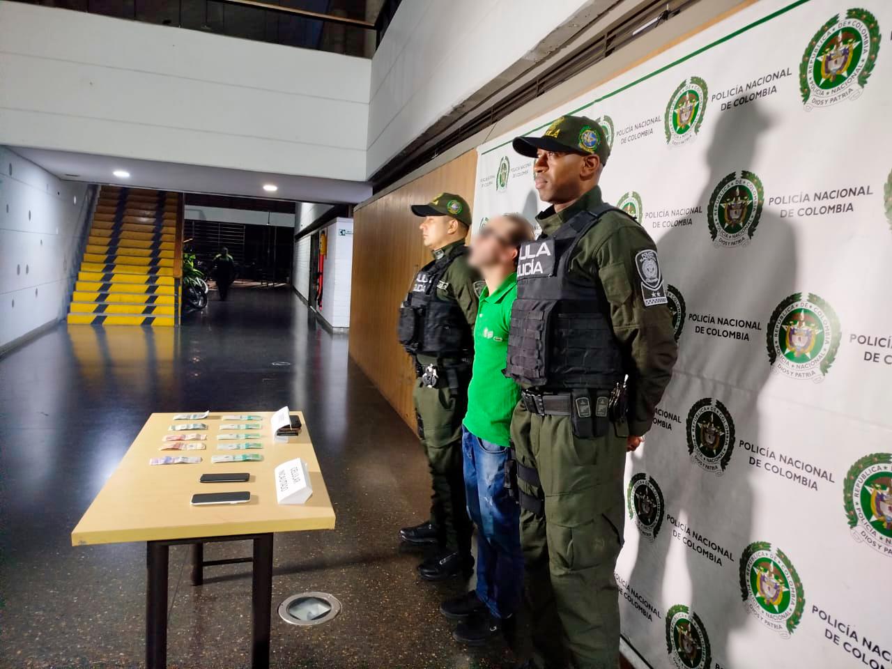 Captura de alias banano, "Cacao" de una de as bandas delincuenciales