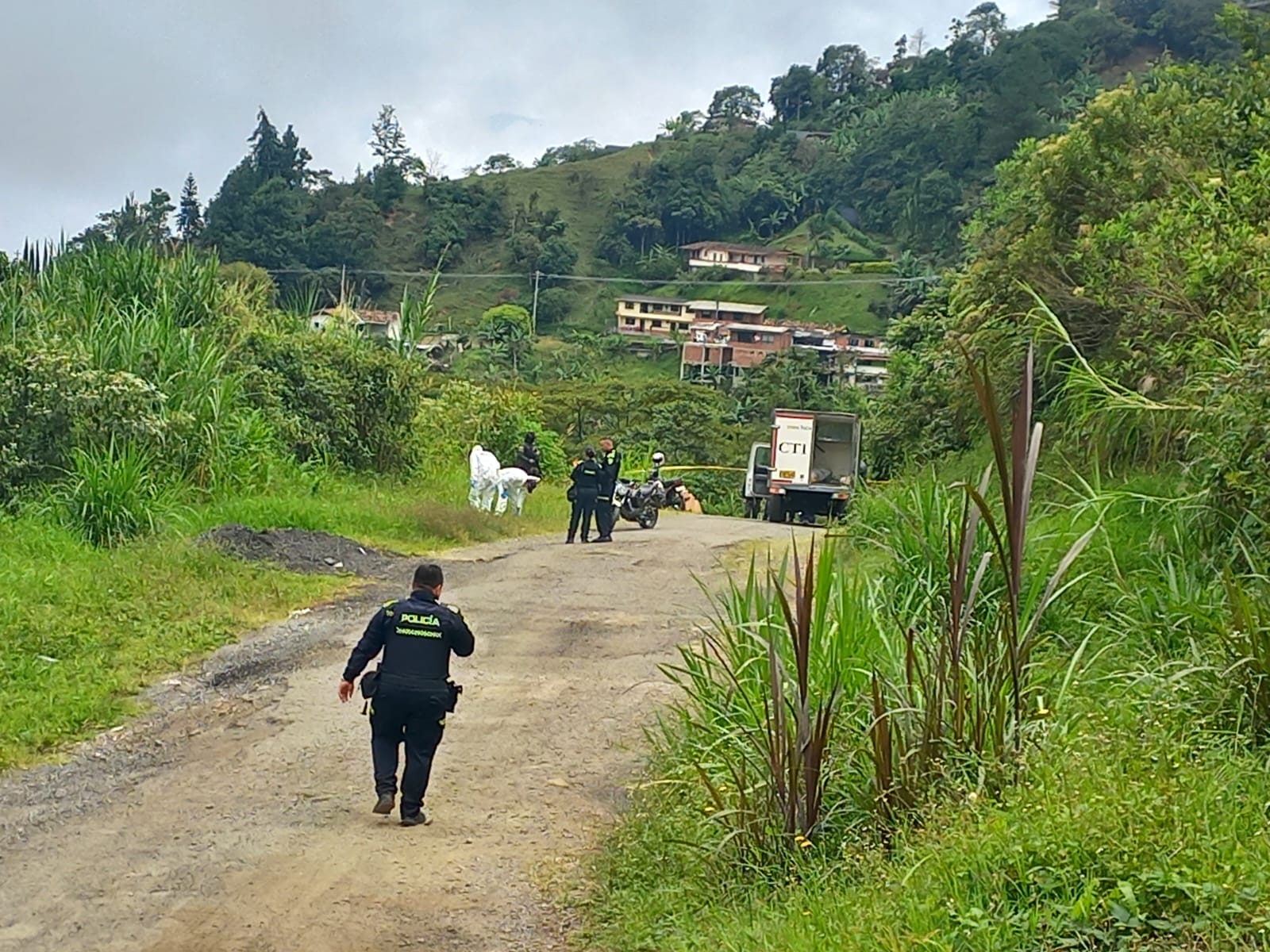 Homicidio en el corregimiento de San Sebastián de Palmitas