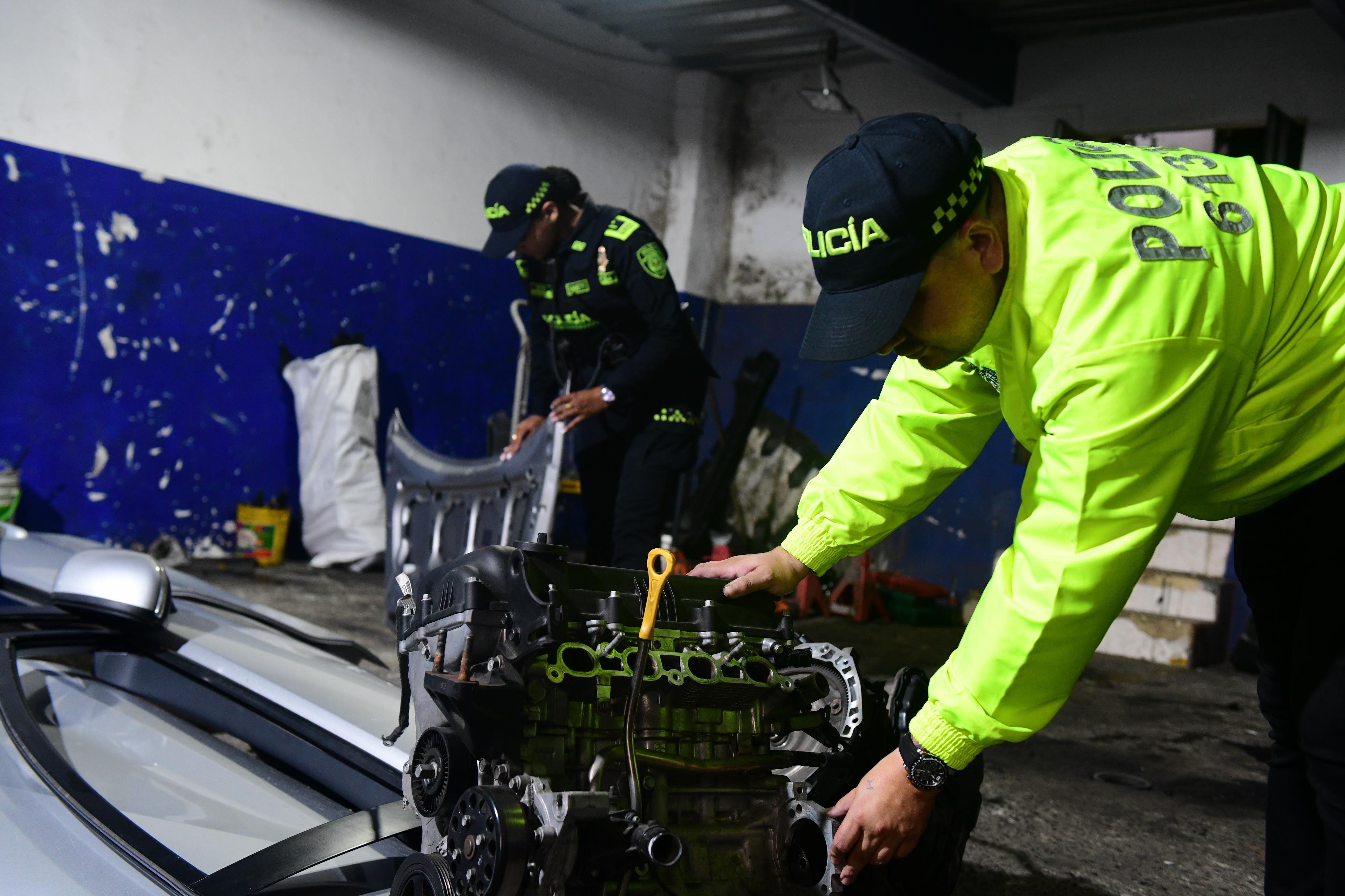 Desgauzadero de vehículos en Medellín