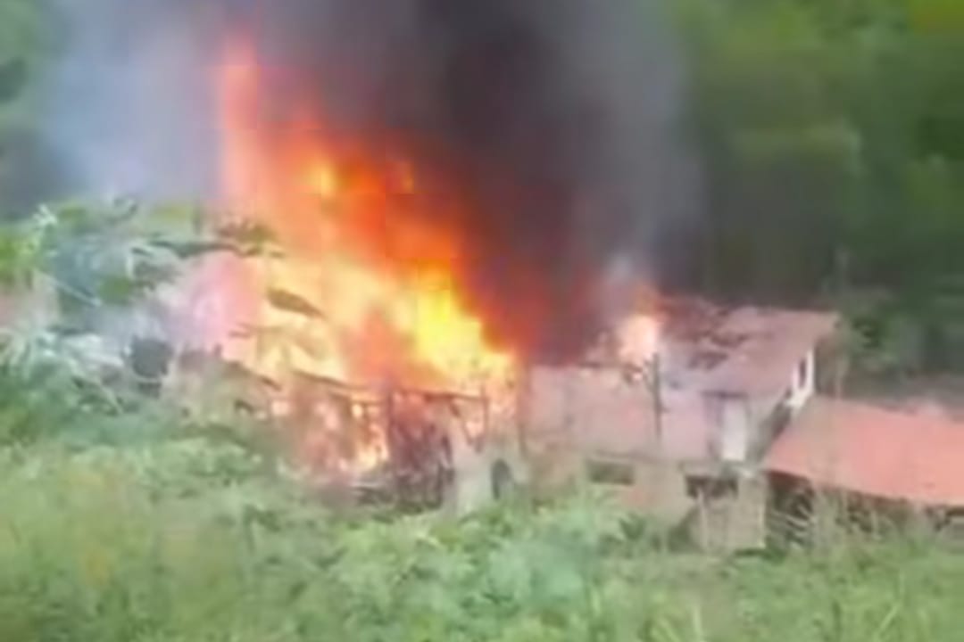 Viviendas afectadas en San Antonio de Prado