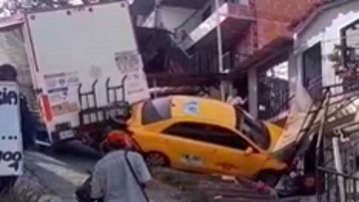 Accidente en Robledo, Medellín