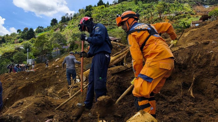 Atención emergencia en vereda Granizal del municipio de Bello