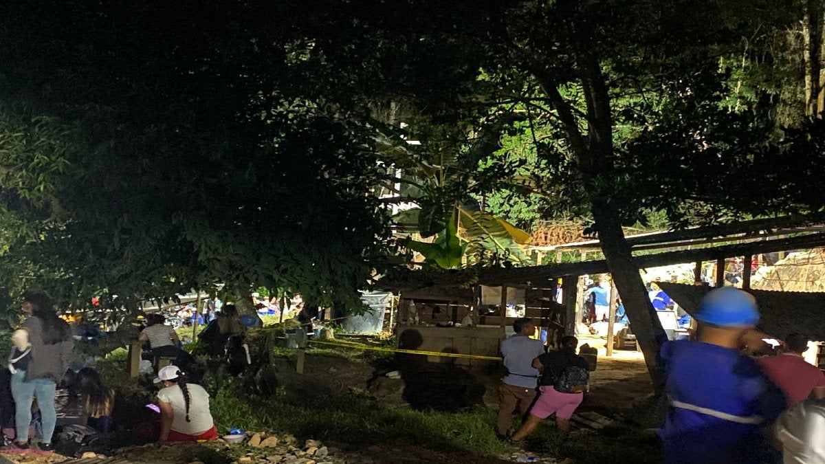 Atención emergencia en mina de oro de Remedios, Antioquia