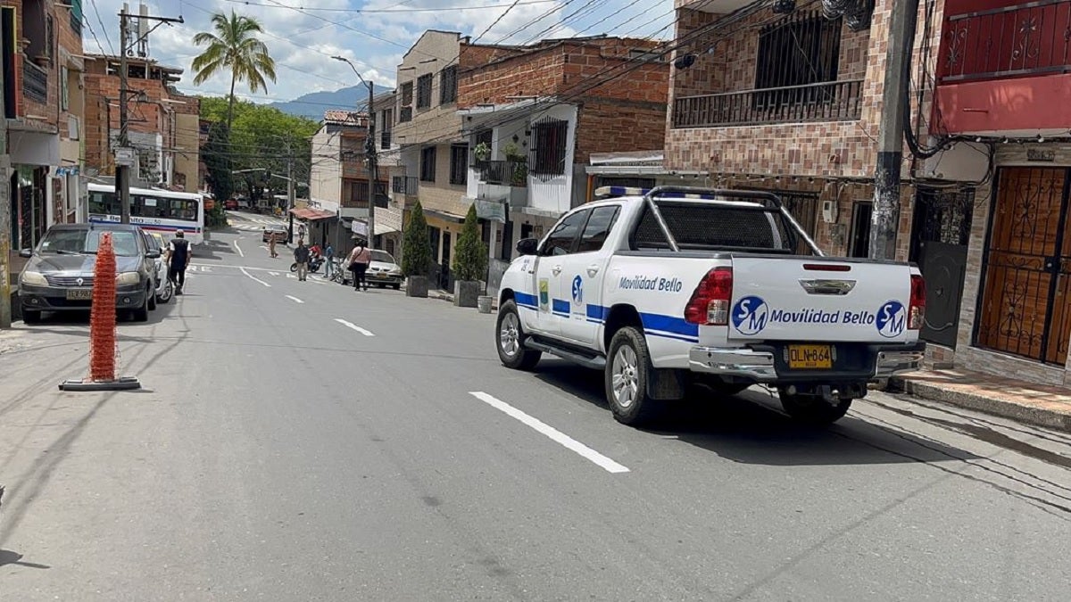 Cambios de sentidos viales en Bello