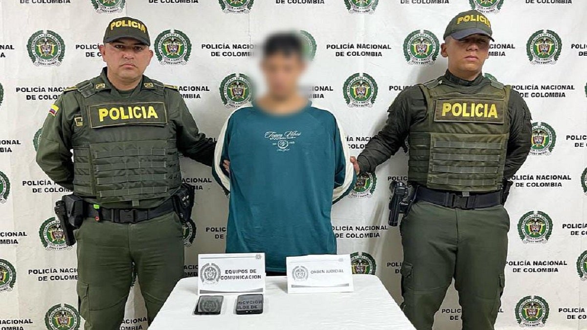 Capturado alias 'Churro' en Antioquia