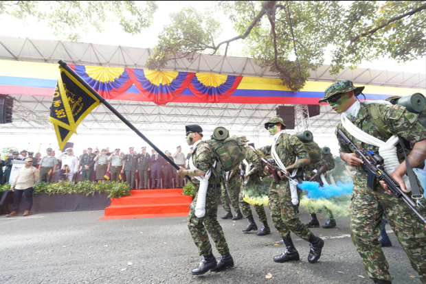 Respaldo a la fuerza pública: así se vivió el desfile de Independencia en Medellín