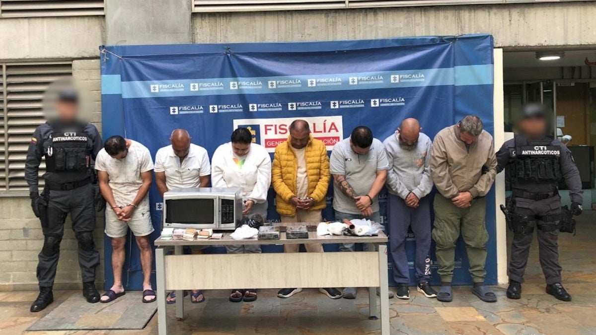 Asegurados por tráfico de estupefacientes en Antioquia