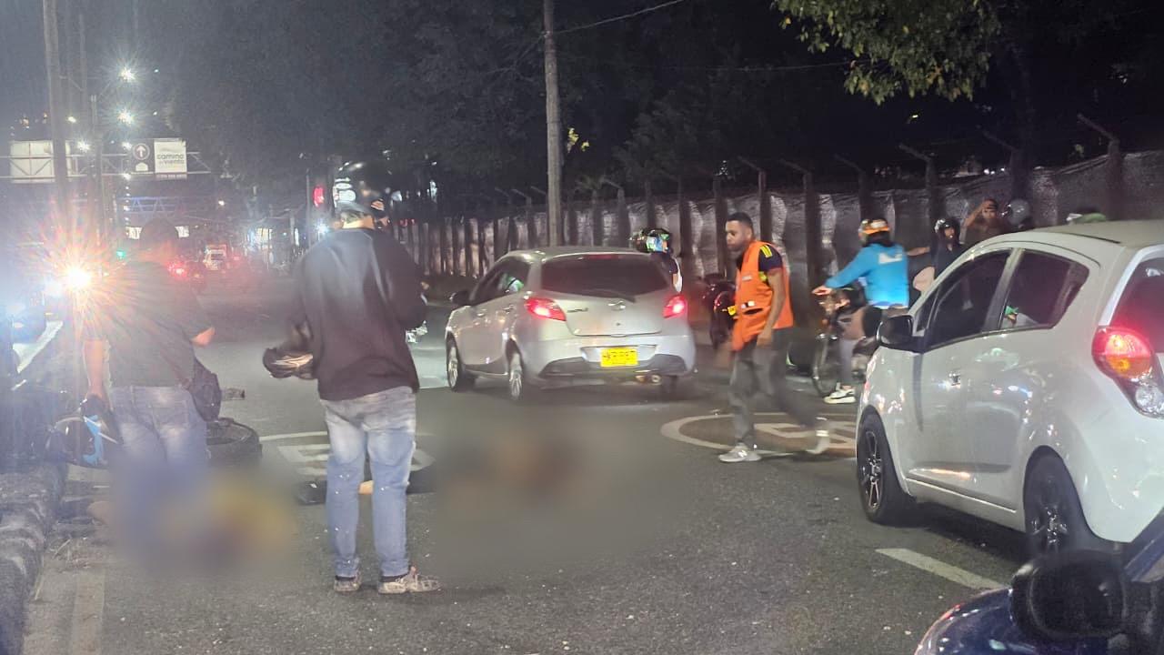 Accidente de tránsito en Bello