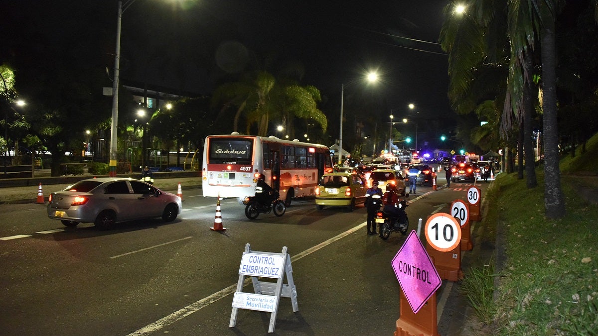 Operativos de movilidad en Itagüí