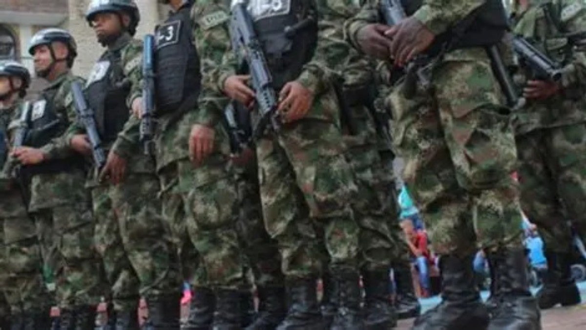 Ejército Nacional reporta enfrentamientos con la guerrilla del ELN en Antioquia