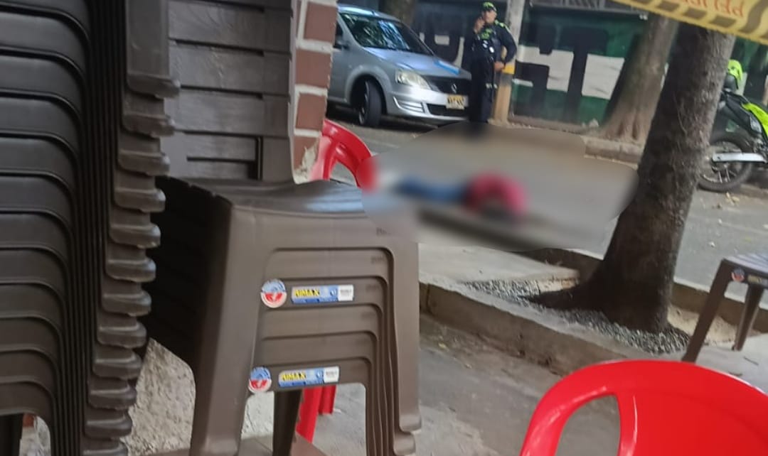Homicidio en el barrio La floresta de Medellín