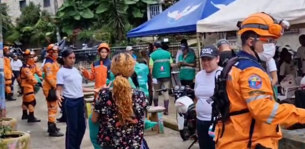 Familias de Villatina en Medellín