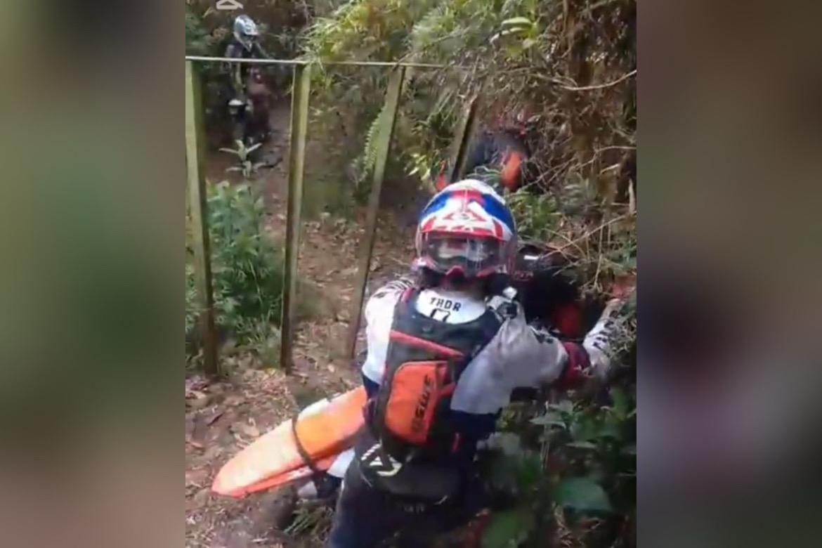 Motociclistas invadieron santuario natural en El Retiro