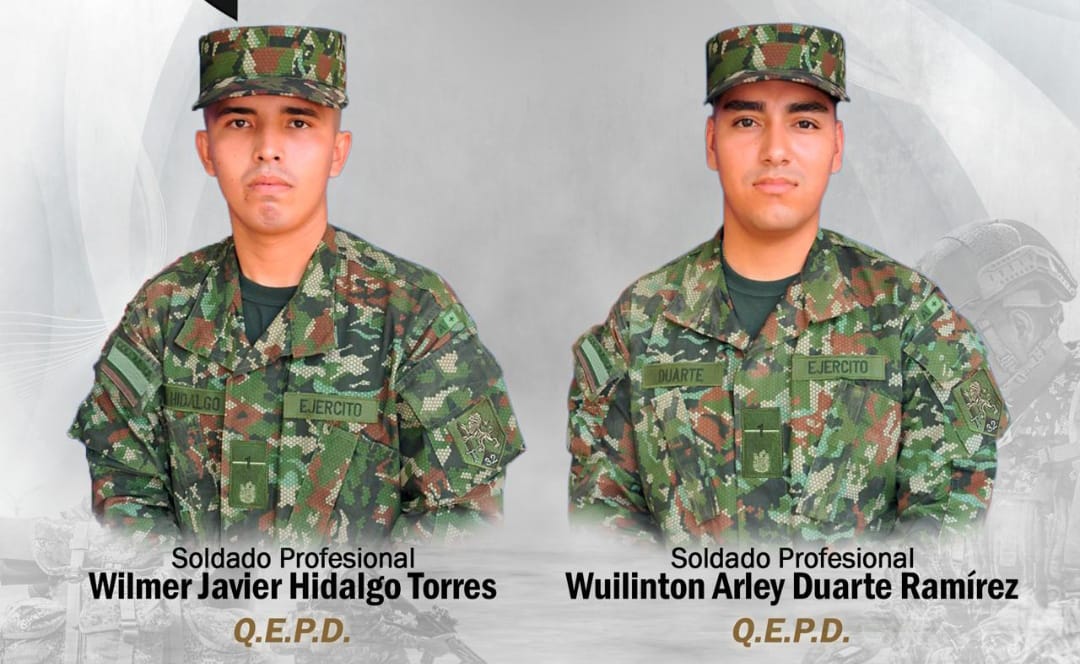 Soldados asesinados en Cañasgordas