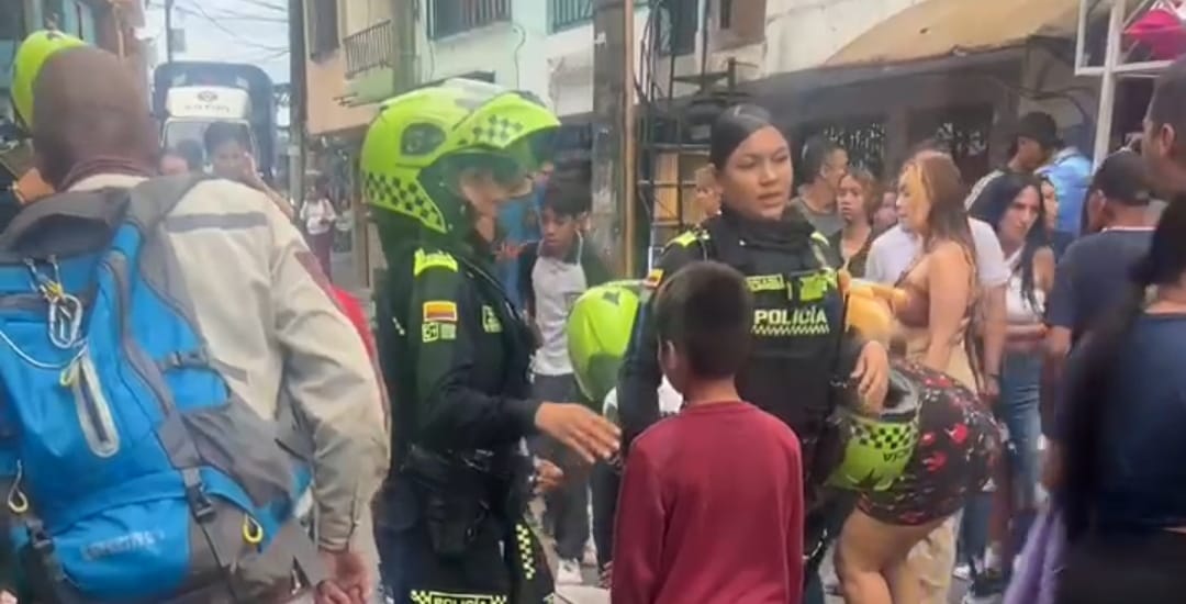 Homicidio en el barrio Santo Domingo Savio de Medellín