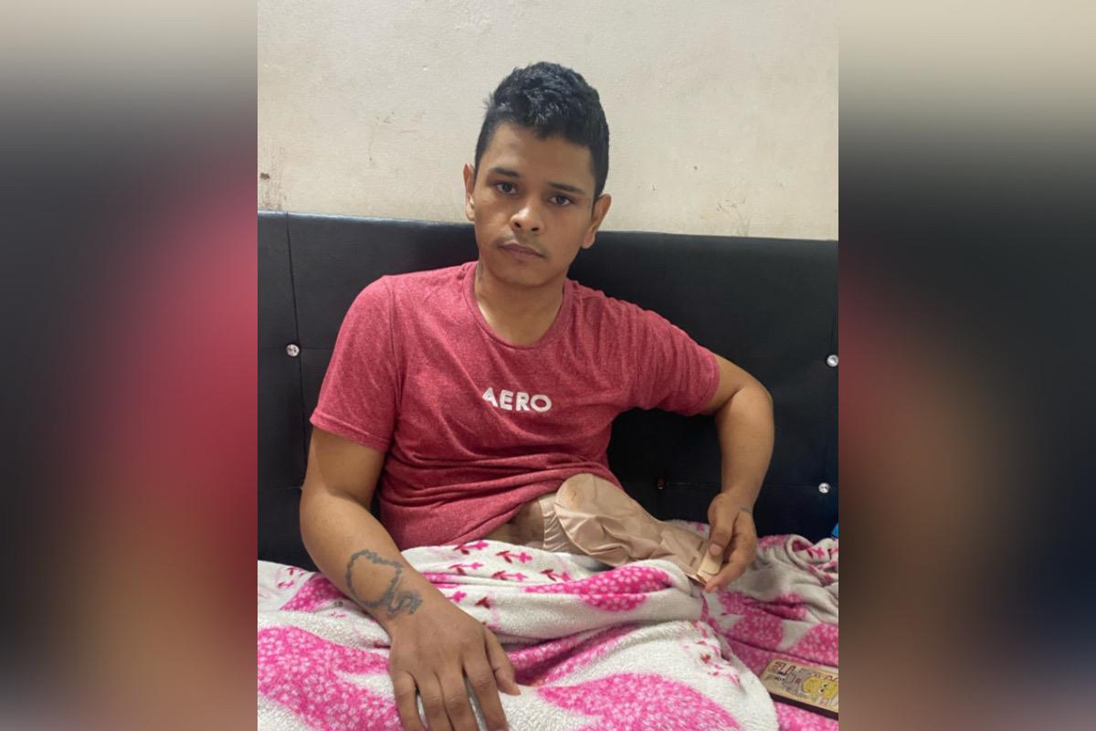 Con heridas abiertas, sin curaciones ni tratamiento: caso crítico de salud en prisión domiciliaria en Copacabana