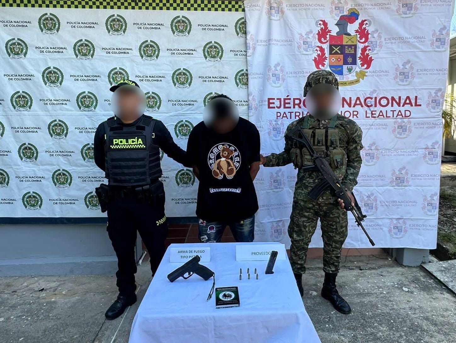 Alias "Carecarne", vinculado a emboscadas y homicidios, fue capturado en El Bagre