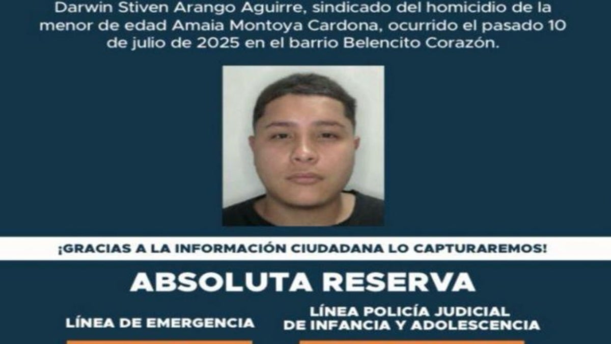 Se entregó el padrastro de la menor de 2 años de edad asesinada el pasado 10 de julio en Altavista.