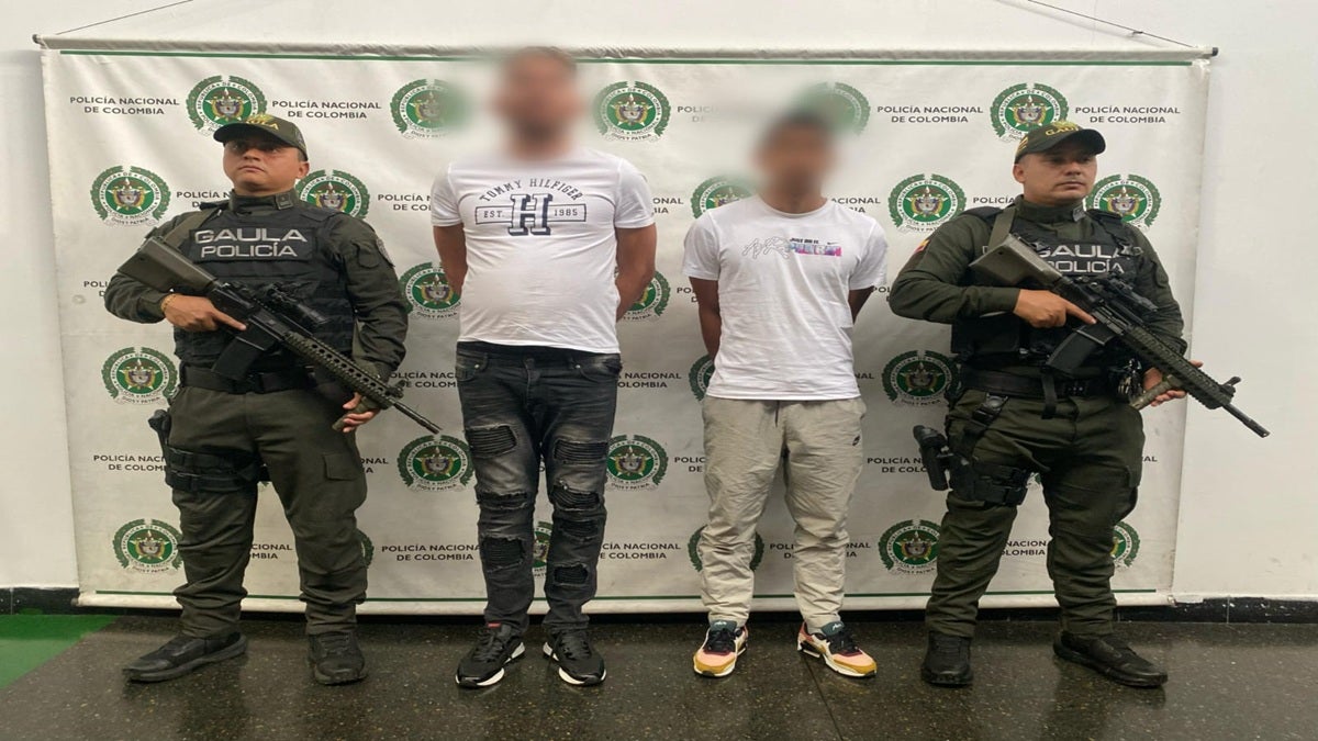 Alias ‘Alex’ y alias ‘Luissito’ integrantes del “Tren de Aragua fueron capturados en Medellín