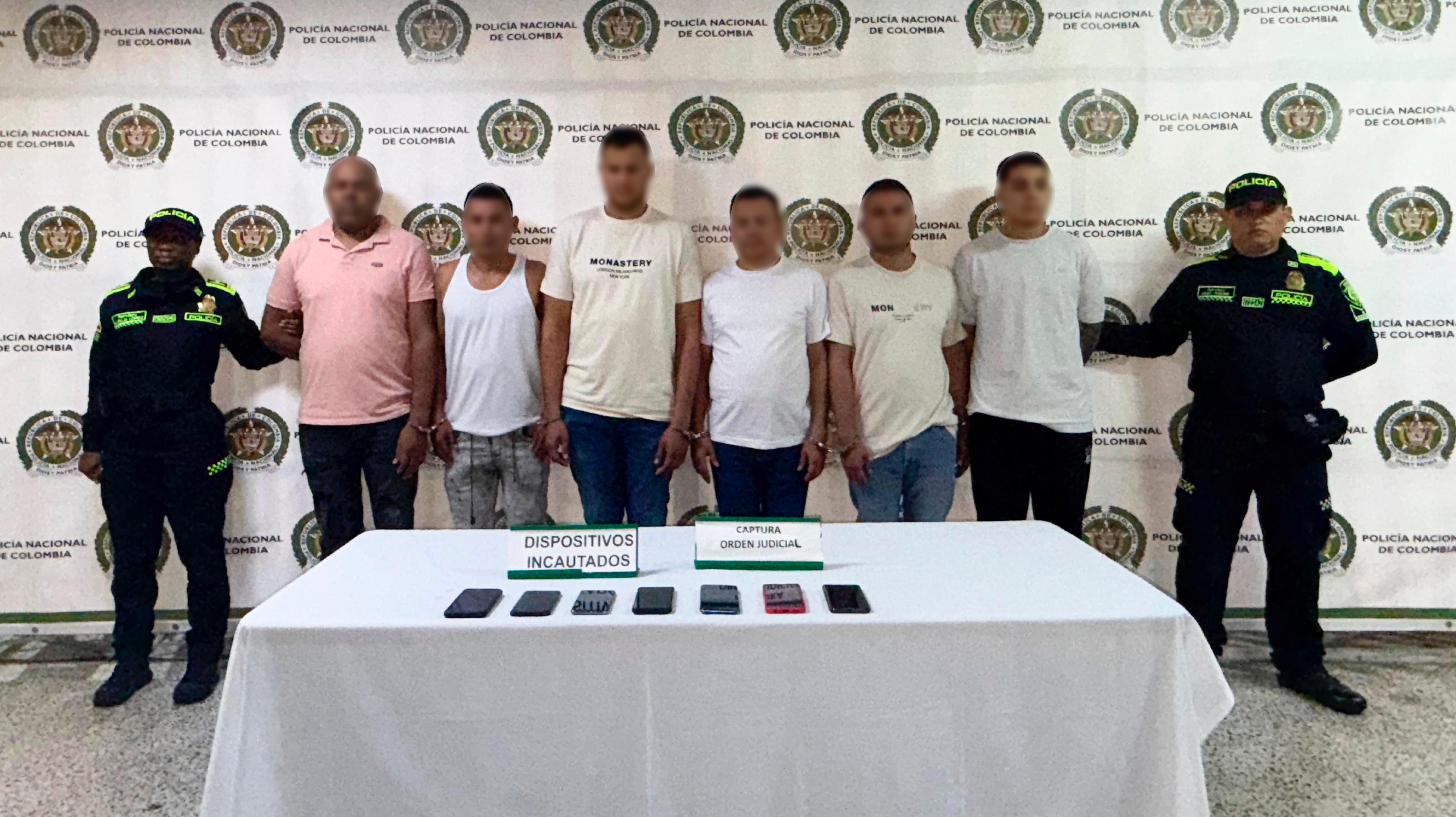 anda de apartamenteros desmantelada en Medellín