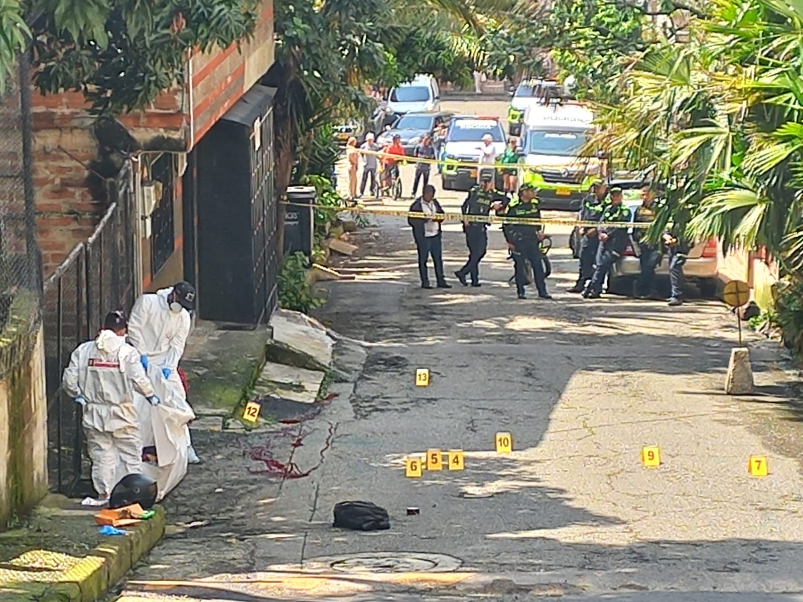 Fletero murió a manos de un policía en Medellín