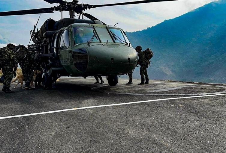 Referencia de bombardeos en Antioquia