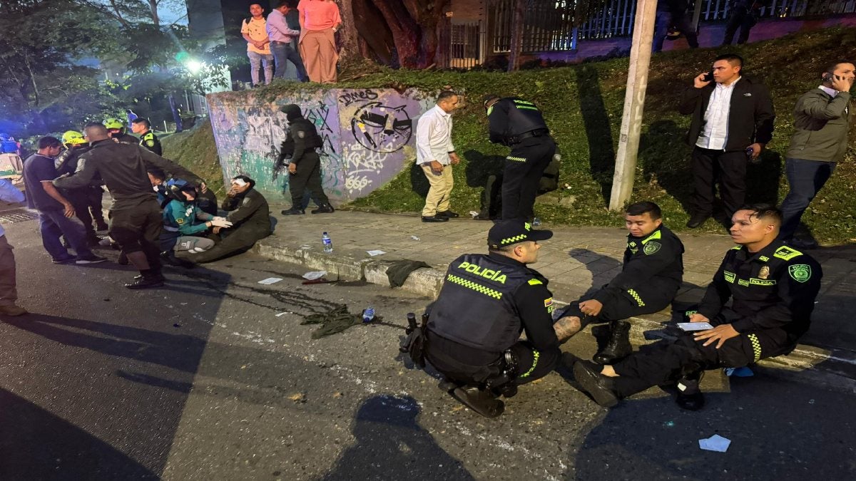 Accidente de tránsito caravana de precandidato presidencial