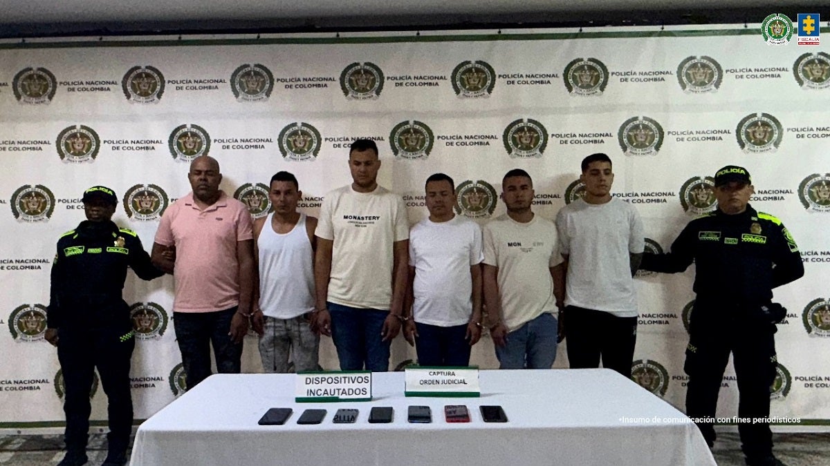 Asegurados por hurtos en Antioquia