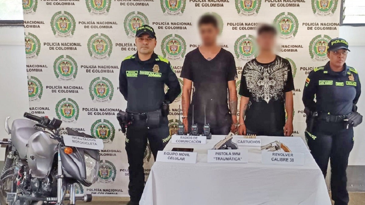 Capturados en Vegachí, Antioquia