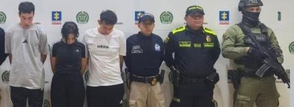 Caen en Envigado tres miembros del grupo ilegal internacional ‘Tren del Llano’ por terrorismo y tráfico de armas