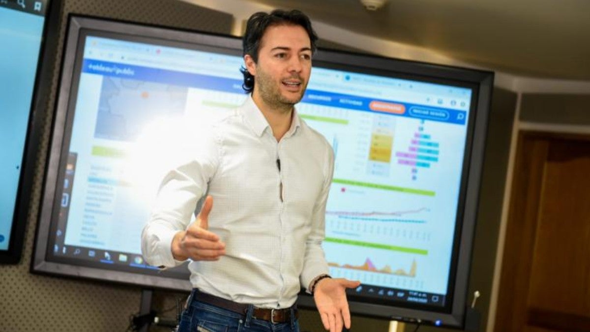 Daniel Quintero Calle, exalcalde de Medellín