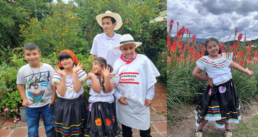 Juana Soto es la silletera de 11 años con síndrome de Dawn que hizo historia al desfilar en 2024