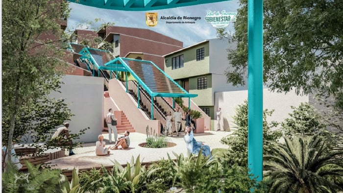 Escaleras eléctricas en Rionegro, Antioquia