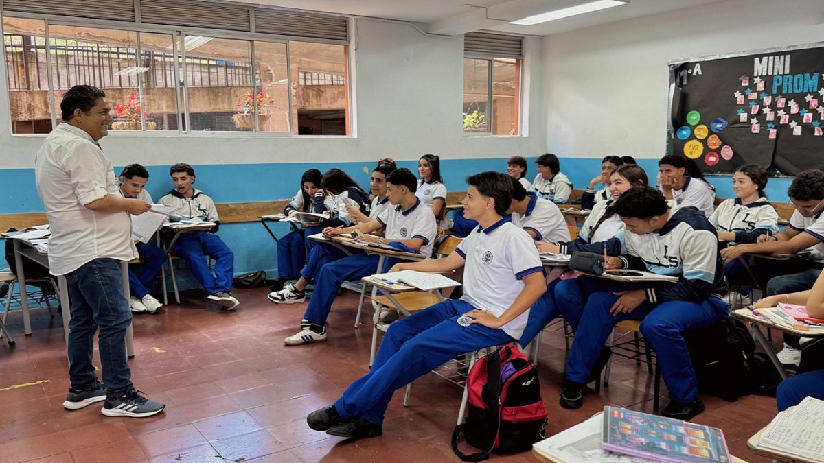 Estudiantes en Medellín