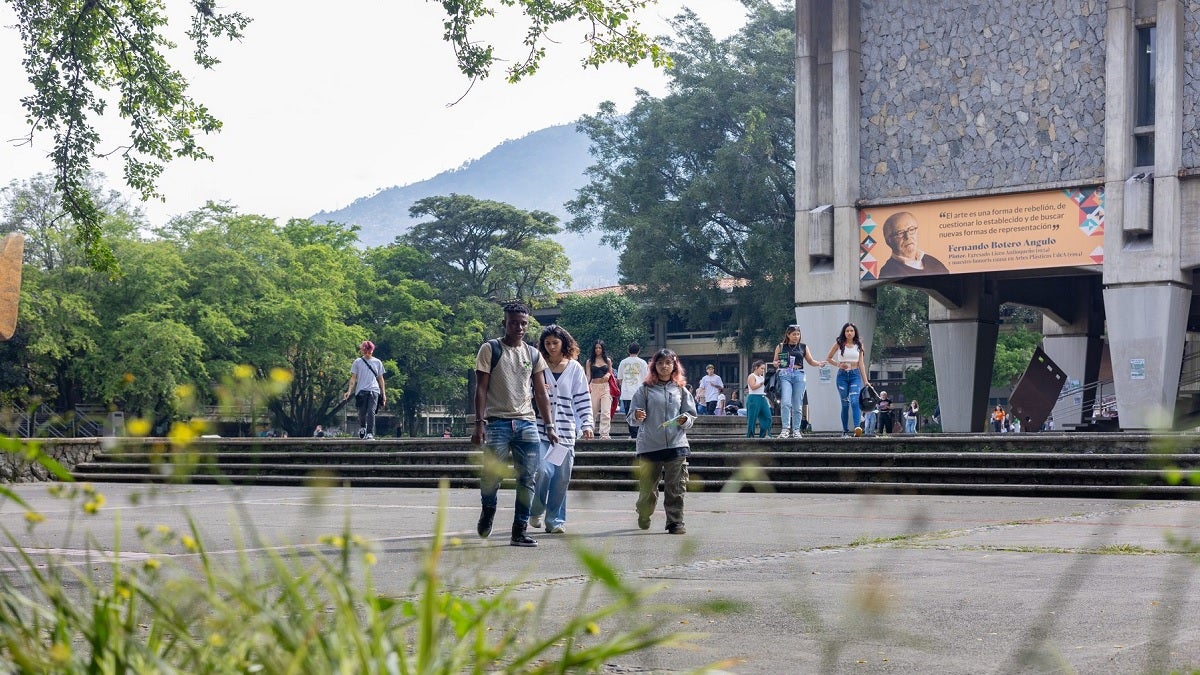 Estudiantes de la Universidad de Antioquia