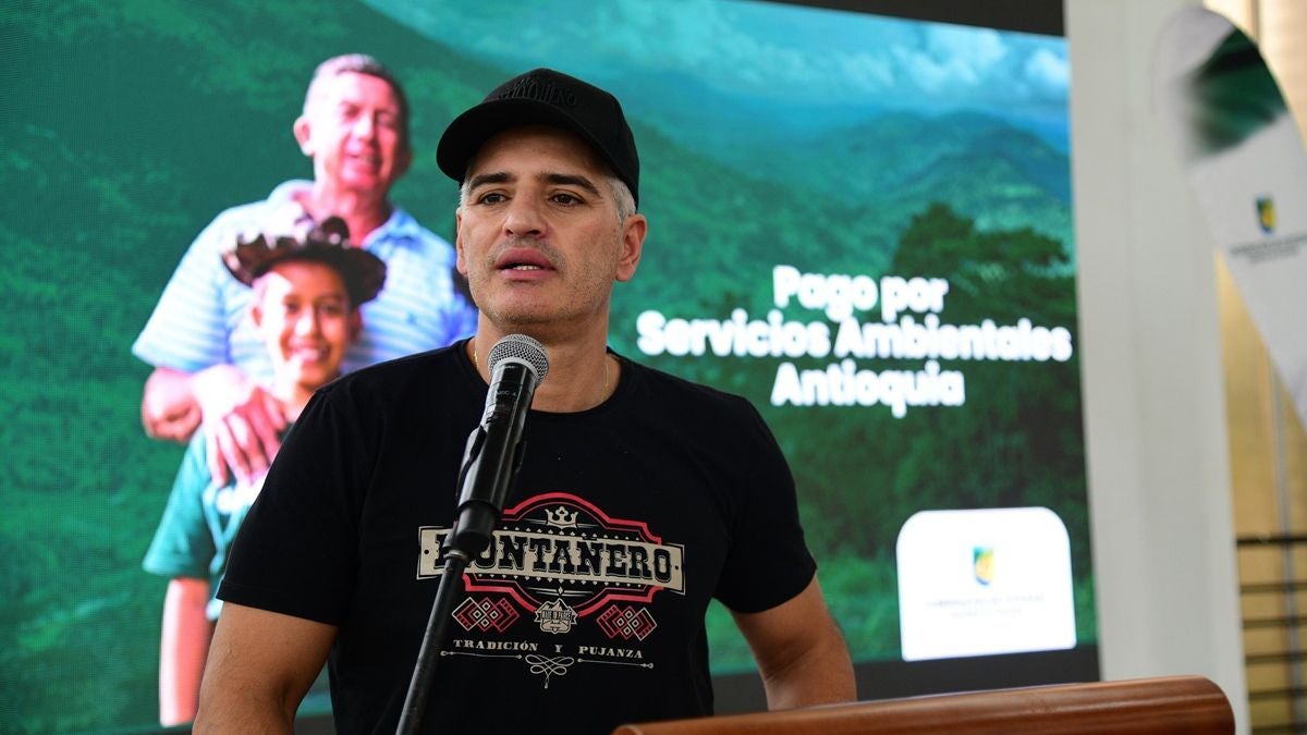 Gobernador de Antioquia - agosto 2025