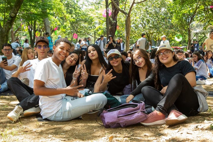 Jóvenes en Medellín