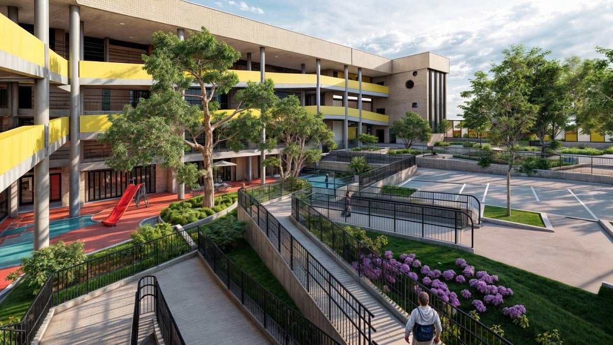 Obras en la Institución Educativa Federico Ozanam