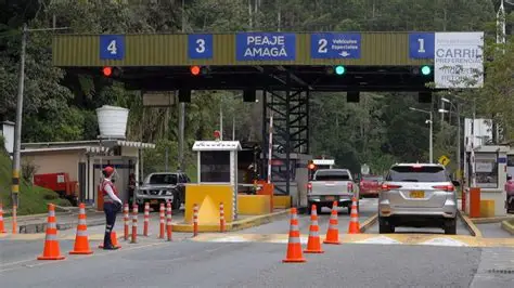 Peaje de Amagá, en Antioquia