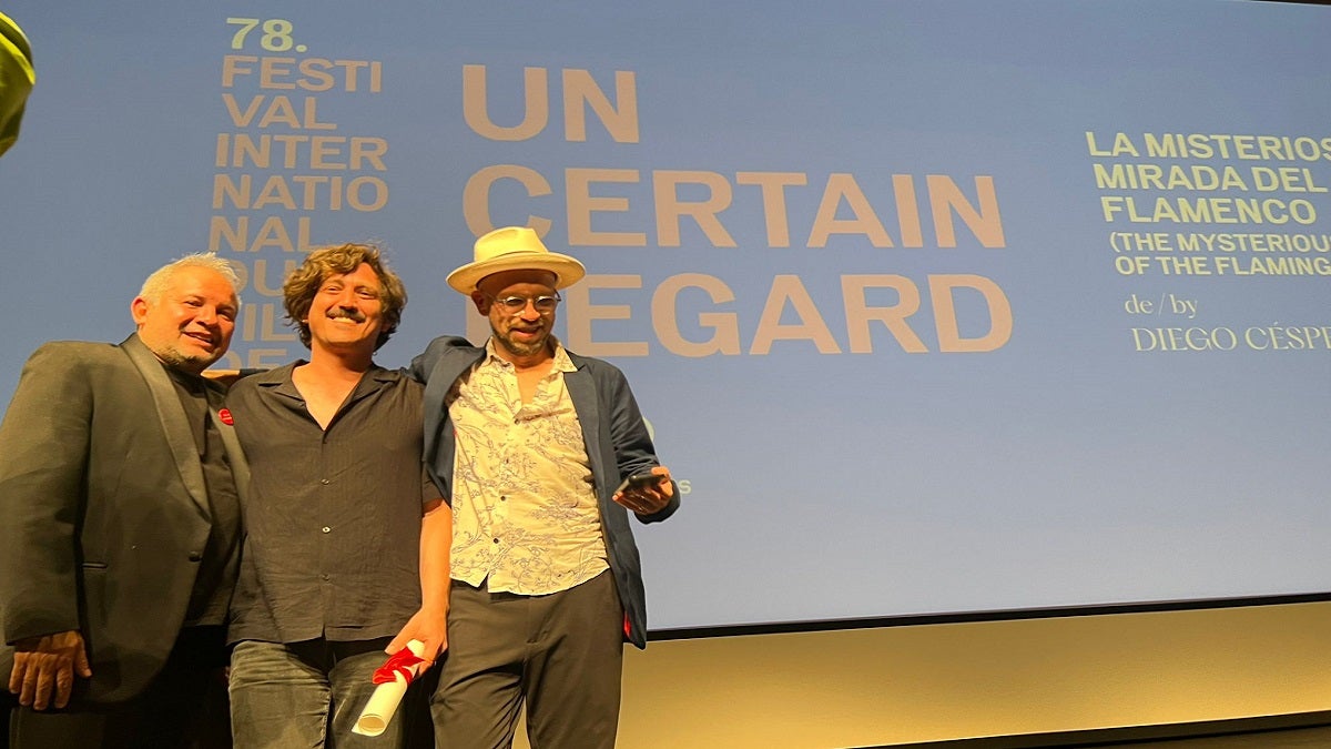 Director antioqueño recibió galardón en el Festival de Cine de Cannes