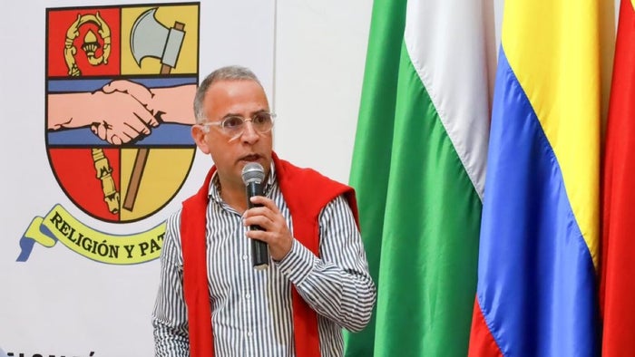 secretario de Seguridad de Antioquia, el general (r) Luis Eduardo Martínez