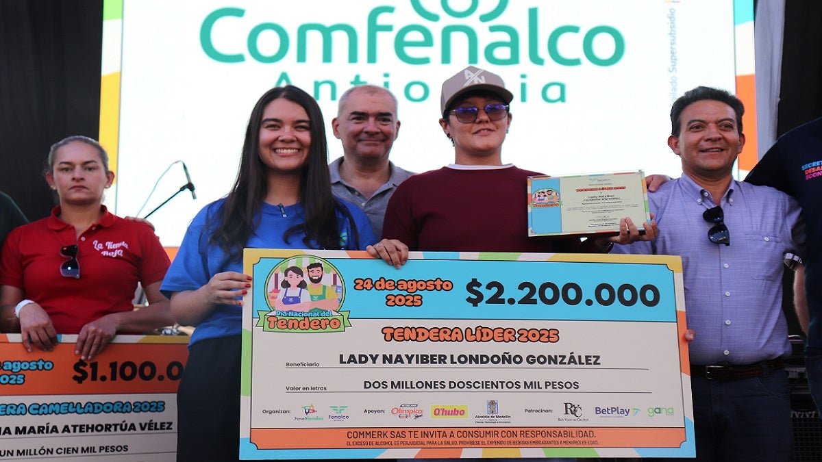 Premio a la Tendera Líder 2025, en Medellín