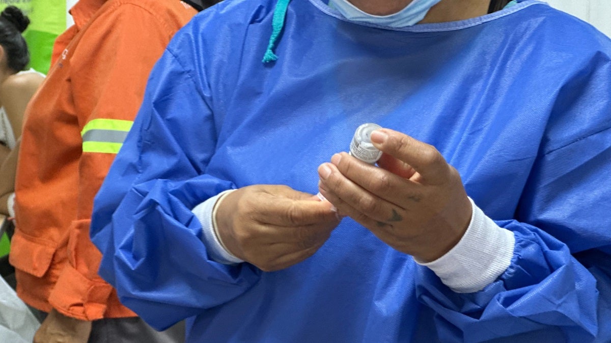 Jornada de vacunación en Medellín