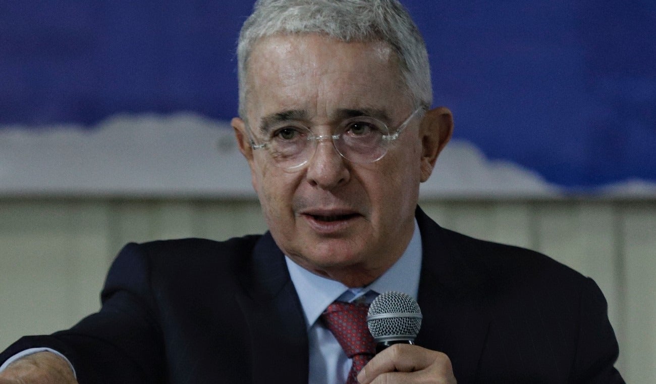 Expresidente Álvaro Uribe Vélez.