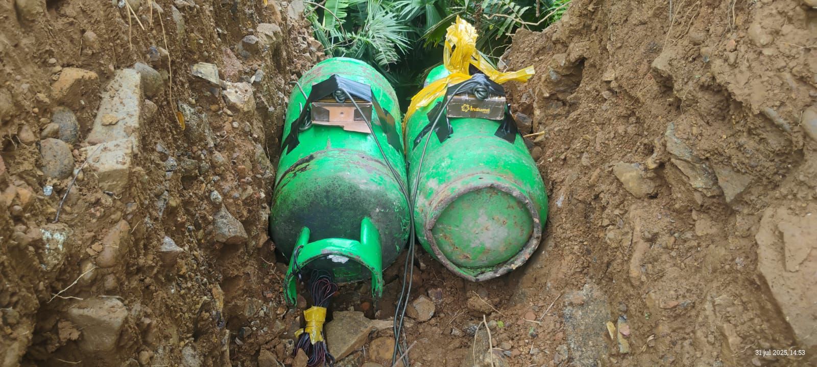 Artefactos explosivos en Valdivia, Antioquia