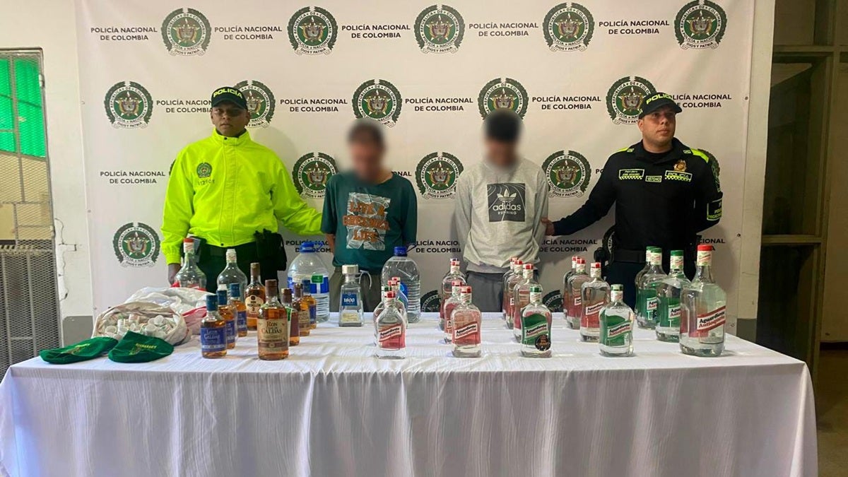49.970 cajetillas de cigarrillos ilegales y 240 botellas de licor adulterado fueron incautadas en Medellín