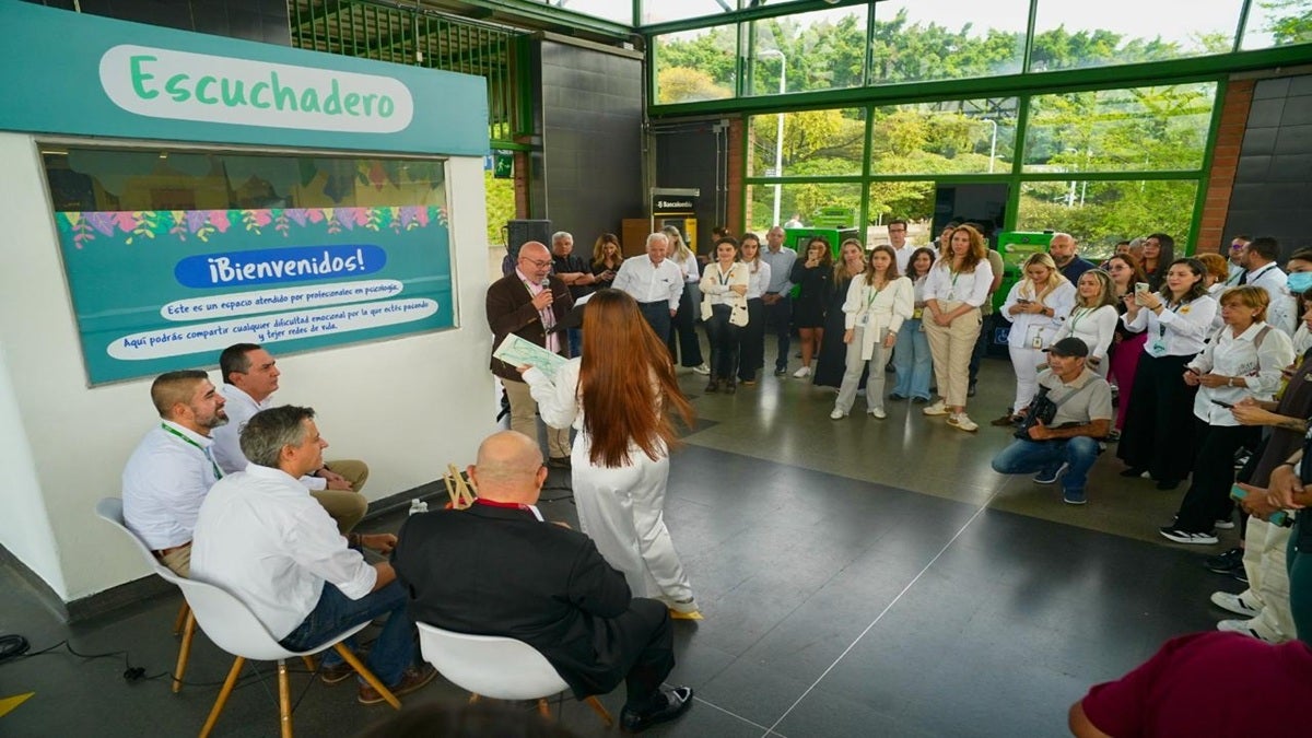 El municipio de Envigado recibió un nuevo escuchadero para promover la salud mental